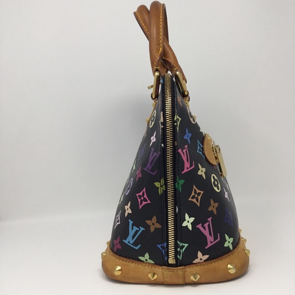 Alma Multicolor Noir Black Murakami Studded SD0074 - Picture 4 of 8